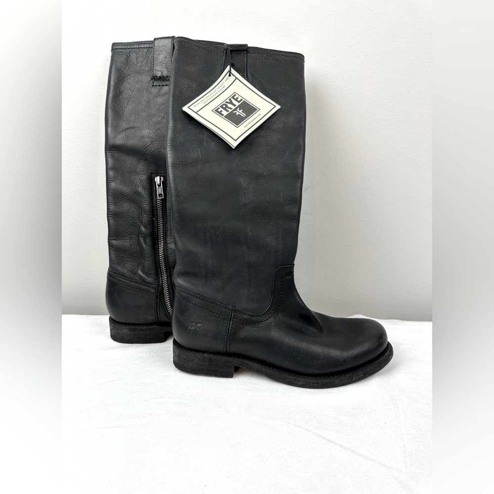 Frye Jenna Tall Riding Boots Size 7 NWT